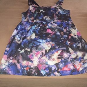 Cute galaxy print mini